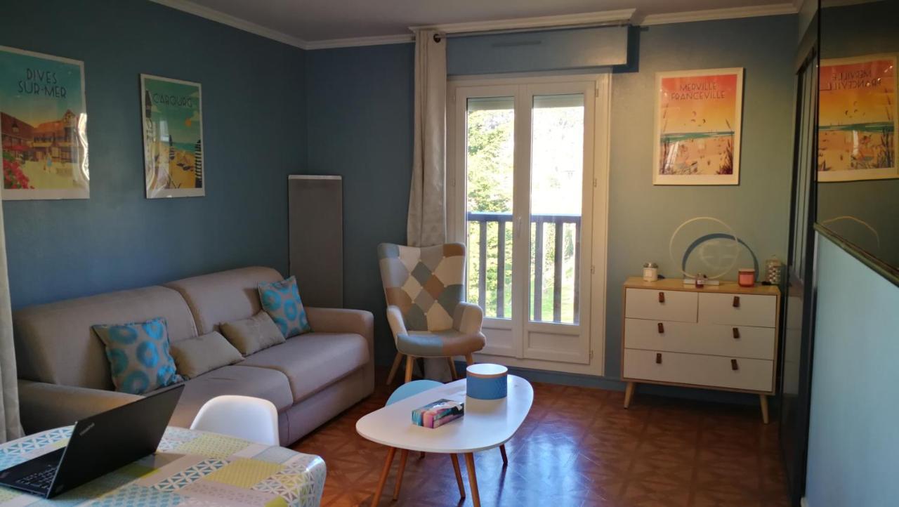 Charmant 2 Pieces A 5 Mn A Pied De La Mer Cabourg Exterior photo